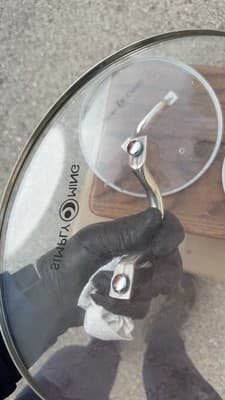 Simply Ming Glass Lid Lot 4 Pc Round & Square Replacement Lids - Thumbnail 7