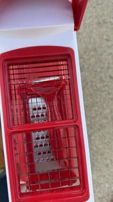 Red Kitchen Chopper Slicer Dicer Container Set Food Prep Storage Lot - Thumbnail 7