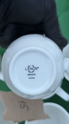 Lenox Butterfly Meadow & Monarch 86 Pc Dinnerware Set Plates Bowls Mugs - Thumbnail 15