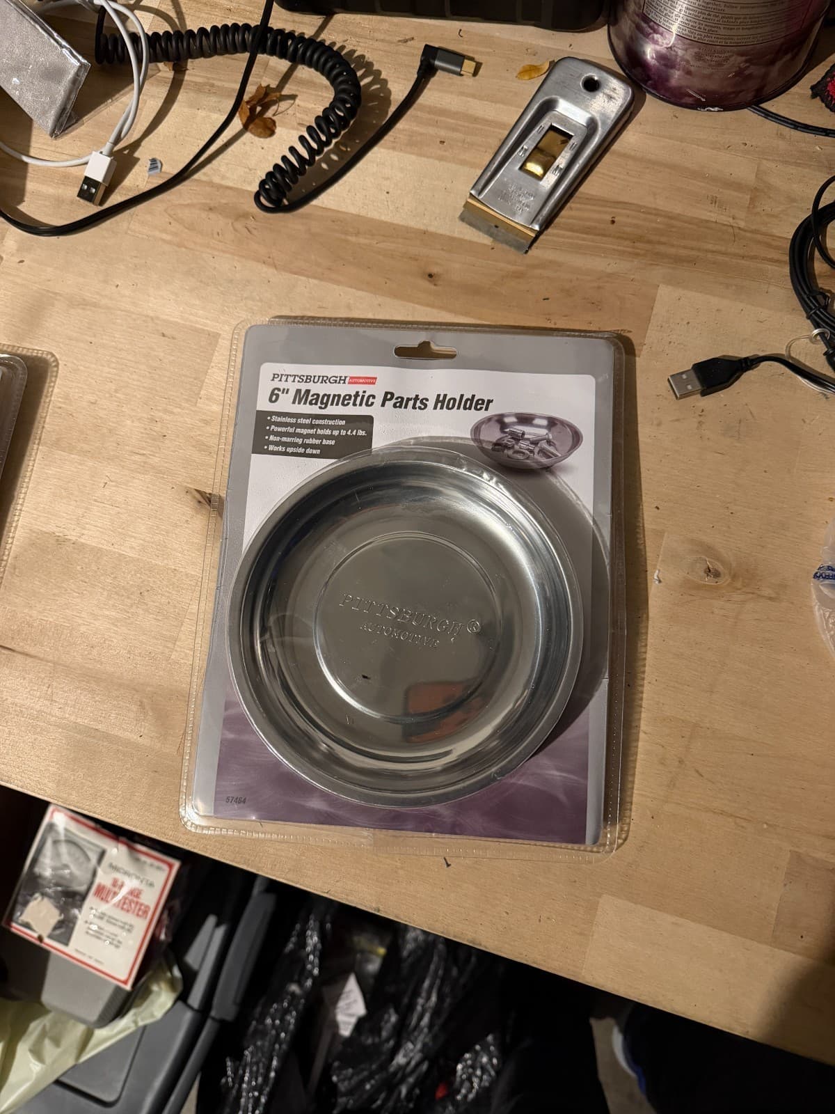 Pittsburgh Automotive 6" Magnetic Parts Holder – New Sealed