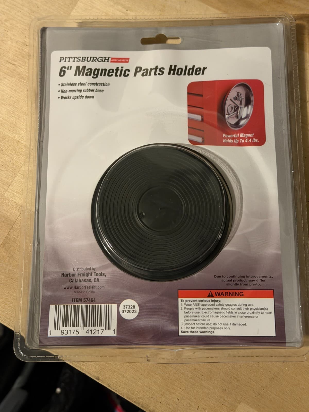 Pittsburgh Automotive 6" Magnetic Parts Holder – New Sealed - Thumbnail 4