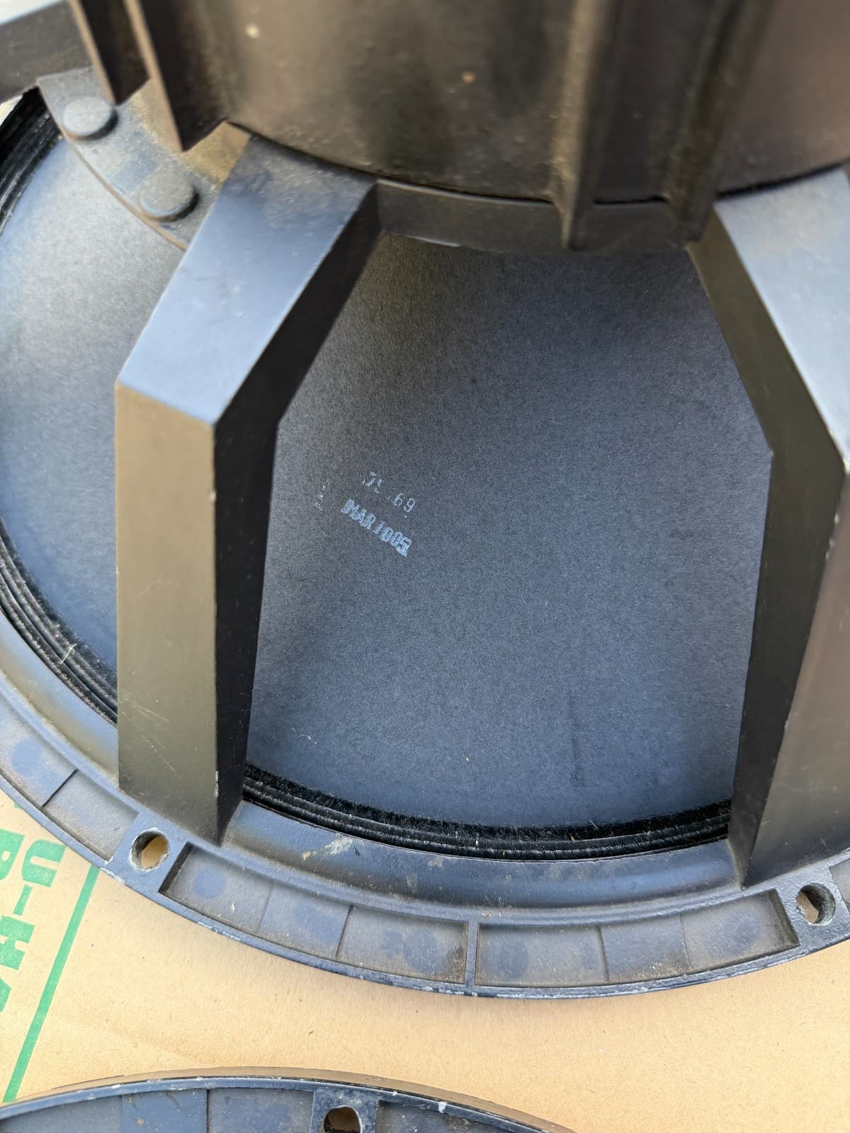 Pair Electro-Voice EVM-18B Series II 18" 8Ω Speakers – Untested - Thumbnail 10