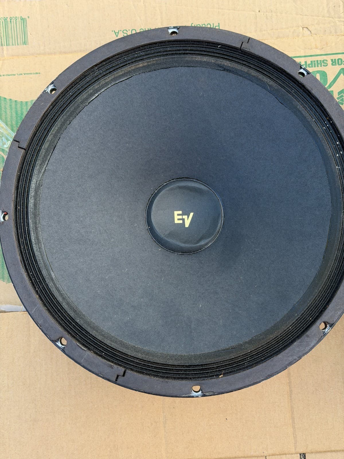 Pair Electro-Voice EVM-18B Series II 18" 8Ω Speakers – Untested - Thumbnail 3