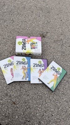 Zumba DVD Box Set Full With Steps Beginners Advanced Rapido - Thumbnail 2