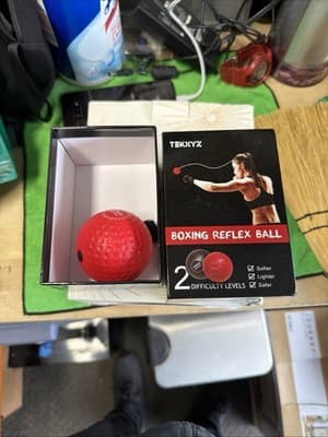 TEKKYZ Boxing Reflex Ball Training Set Headband Reaction Speed Trainer