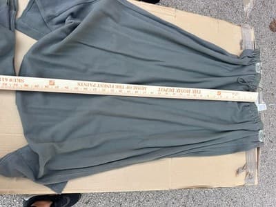 Ellen Tracy Petite 2 Piece Set Olive Green Top & Skirt Casual Lounge Outfit - Thumbnail 7