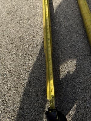 Vintage Wooden Canoe Paddles – 2 Yellow Oars – 60” - Thumbnail 3