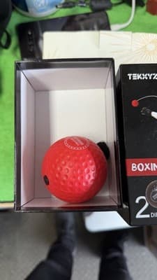TEKKYZ Boxing Reflex Ball Training Set Headband Reaction Speed Trainer - Thumbnail 3