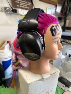 Radians Safety Earmuffs Hearing Protection Adjustable Black