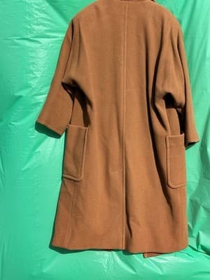 Calvin Klein Wool Blend Coat Brown Saks Fifth Avenue Women’s Size 4 - Thumbnail 4