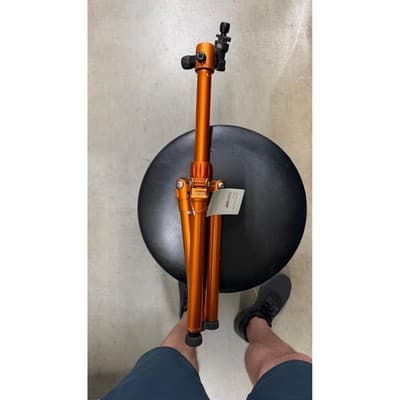 MeFOTO RoadTrip Air Tripod Kit RTAIR Orange Aluminum 5-Section Travel Tripod - Thumbnail 2