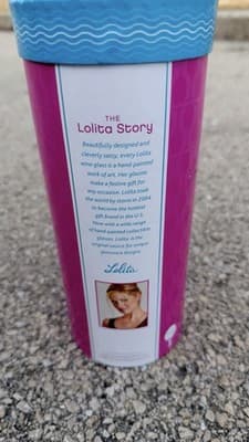 Lolita Love My Wine Glass Frosty’s Party Snowman Hand Painted NIB Gift - Thumbnail 3