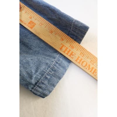 Quacker Factory Sailboat Denim Shirt Medium Blue Short Sleeve Button Covers - Thumbnail 6
