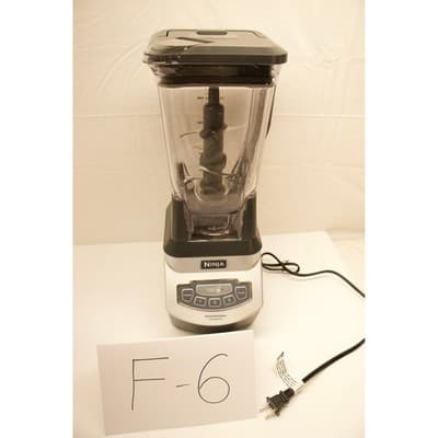 Ninja Professional Blender 1100 Watts 72oz Pitcher 3-Speed Pulse Silver Black - Thumbnail 8