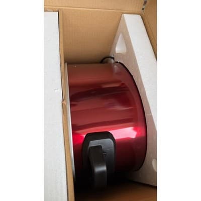Hamilton Beach 6 Quart Oval Slow Cooker Metallic Red 33666 New Open Box - Thumbnail 4