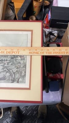 Currier & Ives “High Water in the Mississippi” Framed Print F.E. Palmer - Thumbnail 8