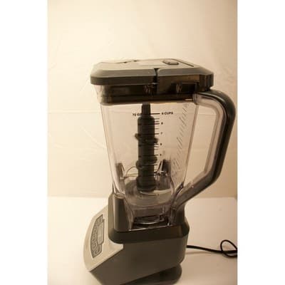 Ninja Professional Blender 1100 Watts 72oz Pitcher 3-Speed Pulse Silver Black - Thumbnail 5