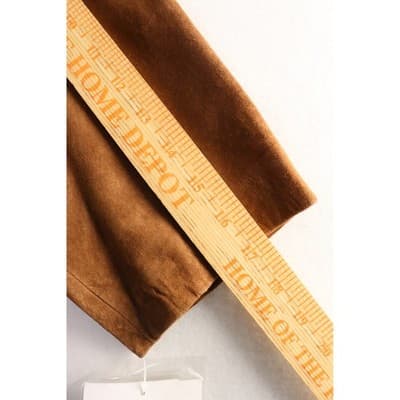 Dennis Basso Boutique Brown Genuine Suede Leather Zip Up Jacket Mens Medium NWT - Thumbnail 5