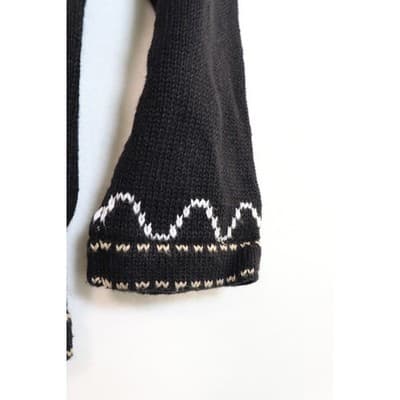 Tiara International Sugar and Spice Gingerbread Christmas Cardigan Sweater M - Thumbnail 12