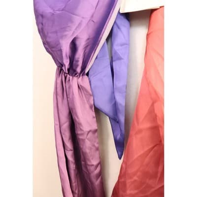Baobab Mar Dress Sunset Purple Coral Gradient Silk Feel Resort Wear XS NWT - Thumbnail 6