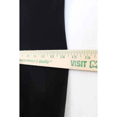 Norma Kamali Black Strapless Hooded Maxi Dress XS/34 Stretch Jersey Minimalist - Thumbnail 5