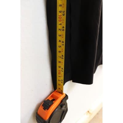 Norma Kamali Black Strapless Hooded Maxi Dress XS/34 Stretch Jersey Minimalist - Thumbnail 8