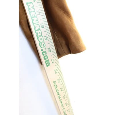 Vintage Saks Fifth Avenue Brown Suede Leather Lace Up Maxi Duster Coat 70s Boho - Thumbnail 3