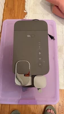 DeLonghi Nespresso EN500BW Coffee Machine w/ Milk Frother Works Needs Descale - Thumbnail 2