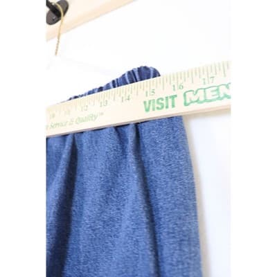 Denim & Co. Embroidered 2 Piece Set Shirt & Skirt Blue Cotton Medium NWT QVC - Thumbnail 11