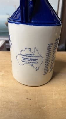 HMAS Canberra 1988 Commemorative Port Jug Petty Officers Mess Ceramic - Thumbnail 4