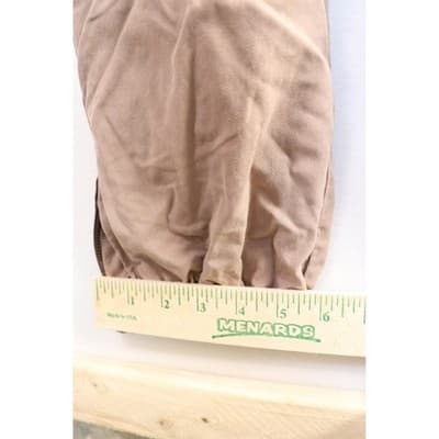 Tan Short Sleeve Utility Jumpsuit Full Zip Elastic Ankle Cuffs Twill Coveralls - Thumbnail 11