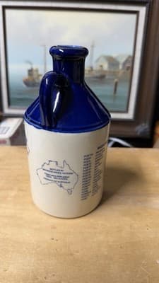 HMAS Canberra 1988 Commemorative Port Jug Petty Officers Mess Ceramic - Thumbnail 5