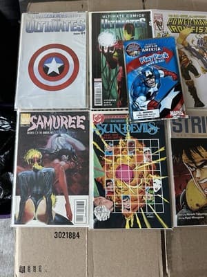 Comic Book Lot Marvel DC Indie – Ultimates, Power Man Iron Fist, X-Force, More - Thumbnail 3