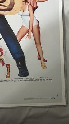 Vintage Elvis Presley “Tickle Me” Movie Poster Print Rock n Roll Wall Art - Thumbnail 9