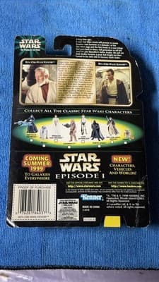 Star Wars Power of the Force Ben (Obi-Wan) Kenobi Figure w/ Flashback Photo - Thumbnail 7