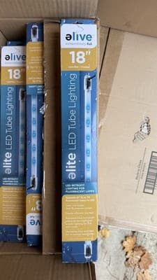 Elive LED Tube Lighting 18” Lunar Blue – Aquarium Retrofit LED Light - Thumbnail 2