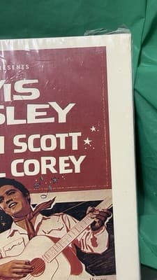 Vintage Elvis Presley Loving You 1957 Original Movie Poster Paramount - Thumbnail 10