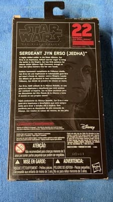 tar Wars Black Series Jyn Erso (Jedha) #22 Figure – Hasbro, Boxed - Thumbnail 2