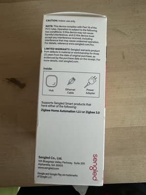 Sengled Smart Hub – Works with Alexa & Google Assistant – New Open Box - Thumbnail 3