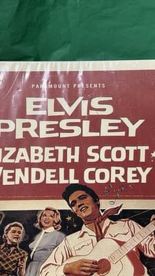 Vintage Elvis Presley Loving You 1957 Original Movie Poster Paramount - Thumbnail 15