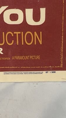 Vintage Elvis Presley Loving You 1957 Original Movie Poster Paramount - Thumbnail 17