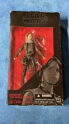 tar Wars Black Series Jyn Erso (Jedha) #22 Figure – Hasbro, Boxed