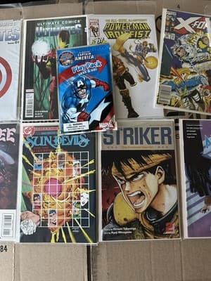 Comic Book Lot Marvel DC Indie – Ultimates, Power Man Iron Fist, X-Force, More - Thumbnail 4
