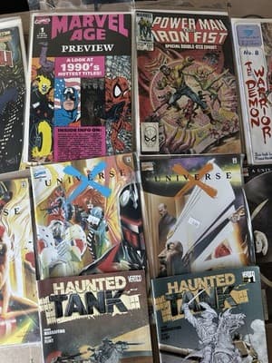 Comic Book Lot Marvel DC Vertigo Indie – Power Man Iron Fist Haunted Tank - Thumbnail 6