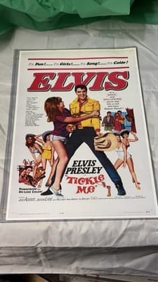 Vintage Elvis Presley “Tickle Me” Movie Poster Print Rock n Roll Wall Art - Thumbnail 20