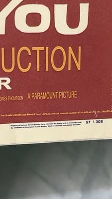 Vintage Elvis Presley Loving You 1957 Original Movie Poster Paramount - Thumbnail 22