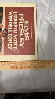Vintage Elvis Presley Loving You 1957 Original Movie Poster Paramount - Thumbnail 24