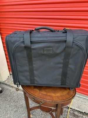 TUMI Garment Bag Carry-On Black Ballistic Nylon USA Made Luggage
