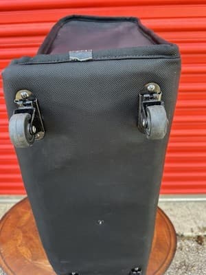 TUMI Garment Bag Carry-On Black Ballistic Nylon USA Made Luggage - Thumbnail 5