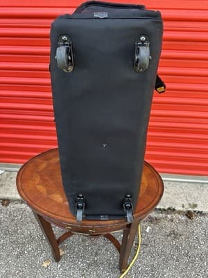 TUMI Garment Bag Carry-On Black Ballistic Nylon USA Made Luggage - Thumbnail 4